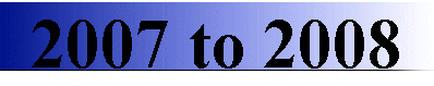 2007 to 2008